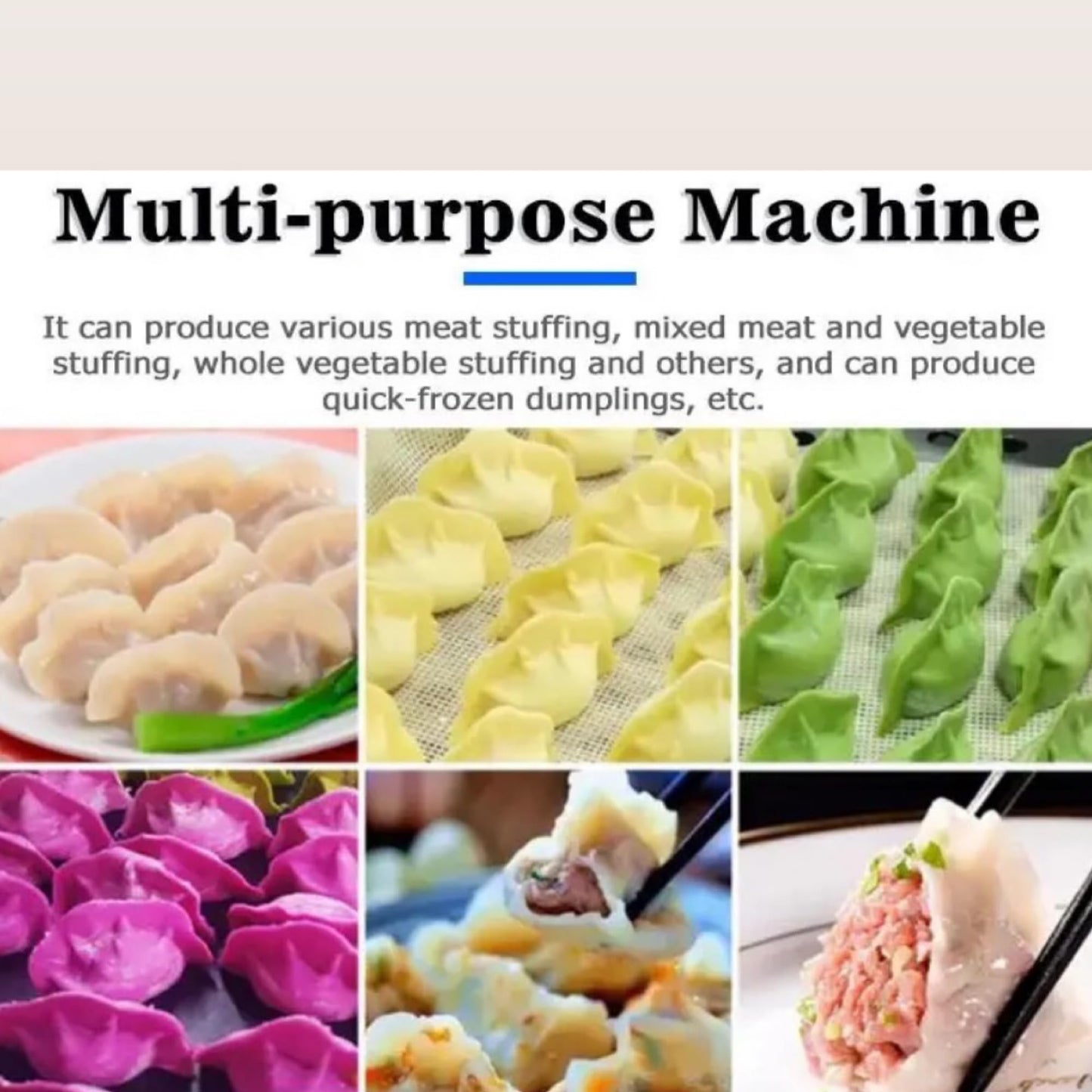 Dumpling Maker Machine-Set of 6 Pieces Easy and Quick To Prepare Using This Empanada Maker Press Share Time With Family/Friends With The Automatic Dumpling Maker Chinese Dumpling.